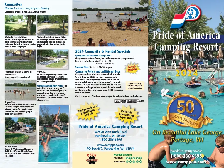 Pride of America Camping Resort Brochure